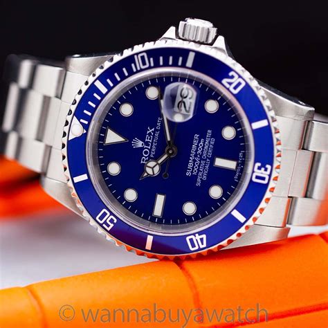 rolex submariner v10|Rolex 16610 blue bezel.